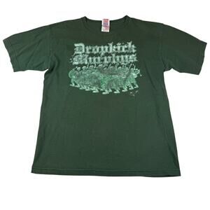 Dropkick Murphys Band Tee Green Bayside Medium